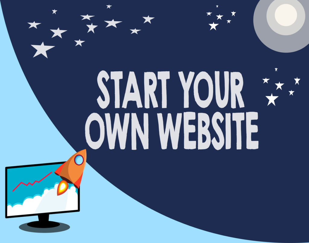 How to set up your own website