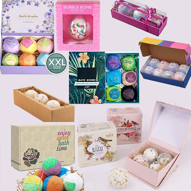 Custom Bath Bomb Boxes in Luxury Packaging