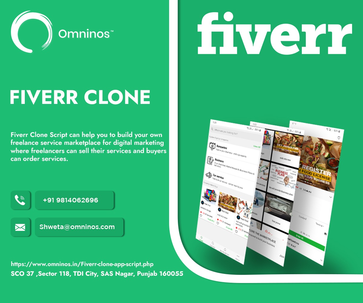 Best Fiverr Clone Script Development Company | Omninos Solutions