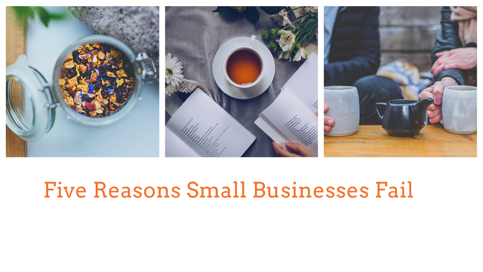 Five Reasons Small Businesses Fail