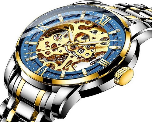 Skeleton Wrist Watches Simple Style