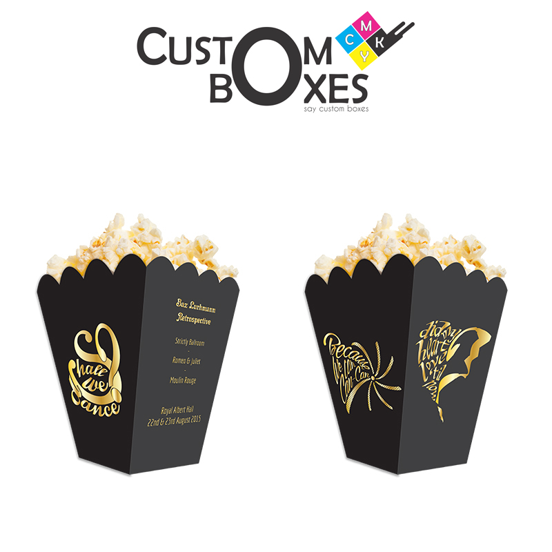 Get a Competitive Edge With Impressive Popcorn Boxes 