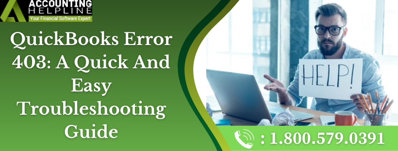 Quickbooks Error 403: A Quick Troubleshooting Guide