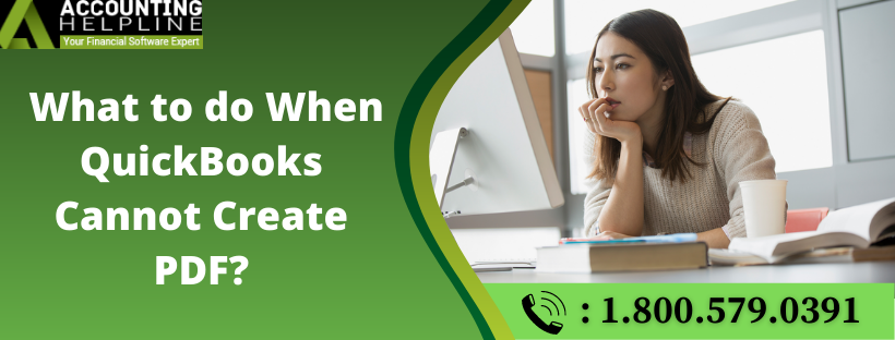 What to Do When Quickbooks Cannot Create PDF?