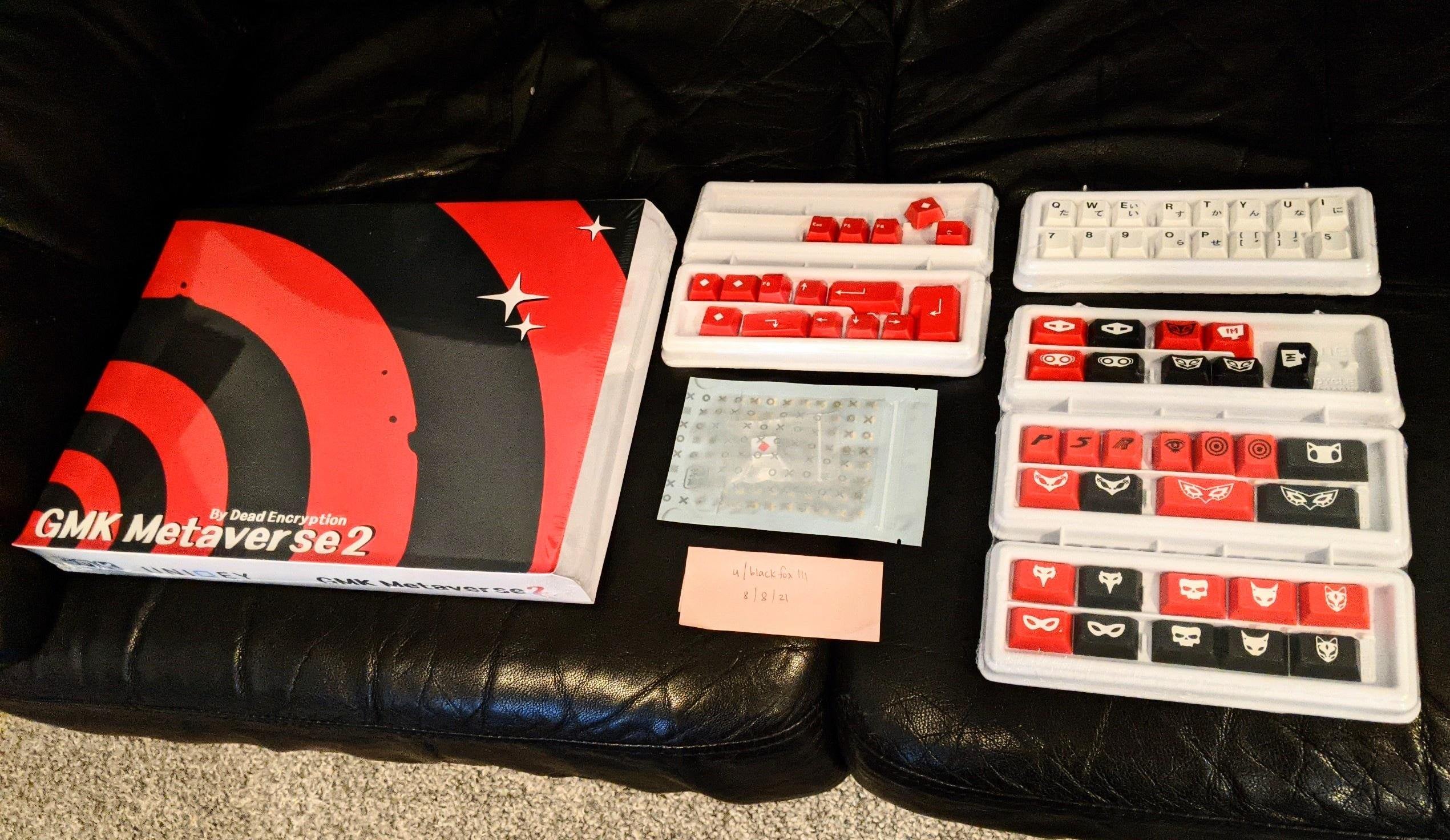 Gmk Metaverse r2 Keycaps