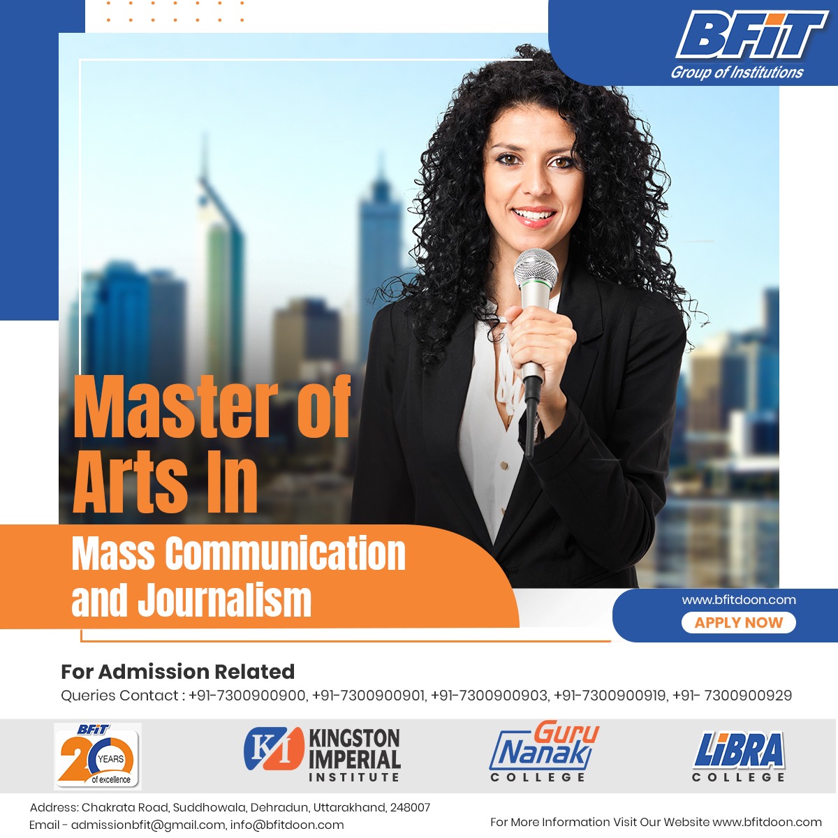 Best Mass Communication College in India 