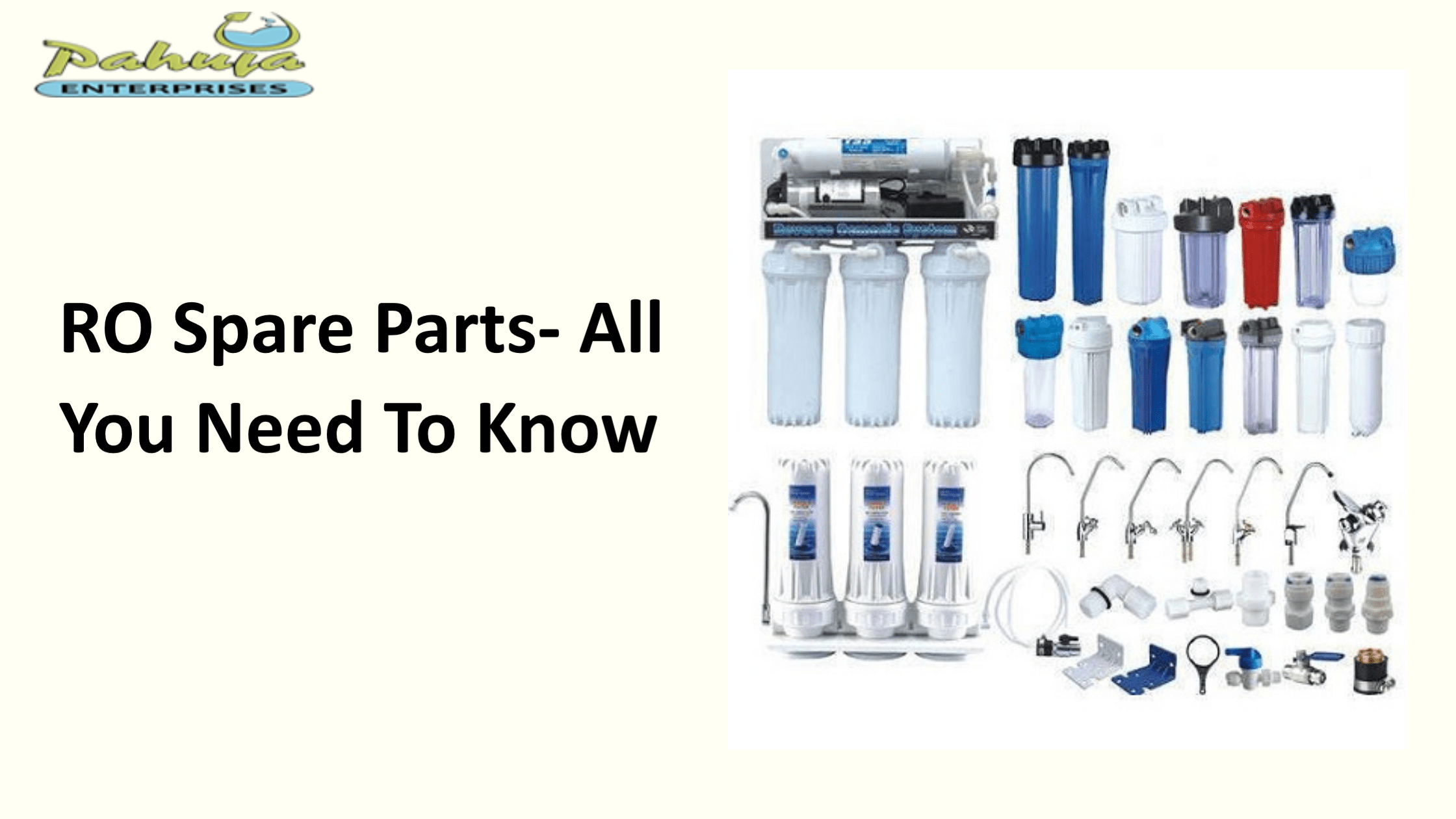 RO Spare Parts- All You Need to Know