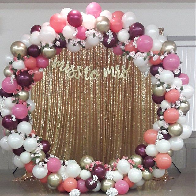 Round Backdrop Stand Decoration