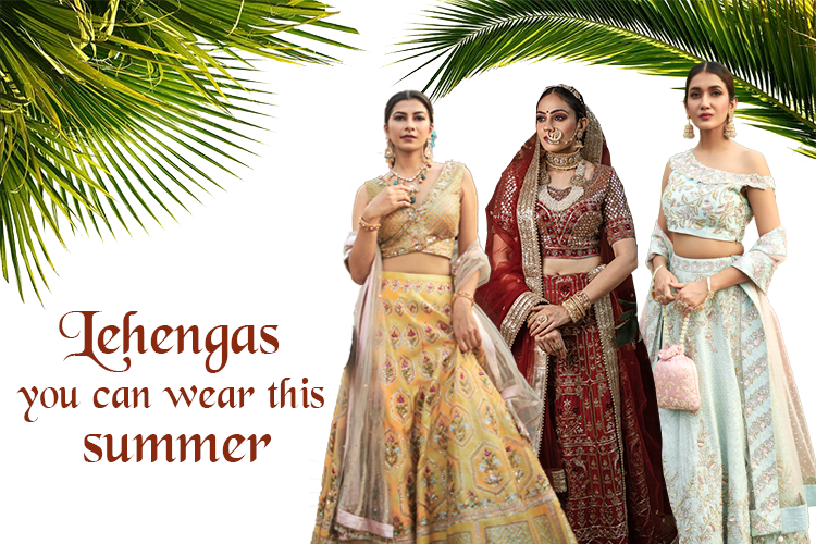 Top 5 Summer Wedding Bridal Lehengas for Brides-To-Be