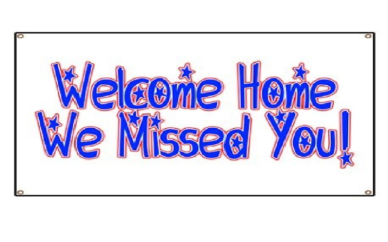 20 Creative Welcome Home Banners to Surprise Your Loved One