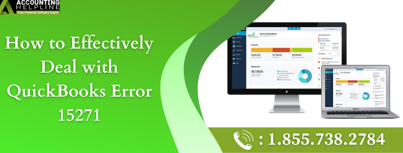 How to Effectively Deal With Quickbooks Error 15271