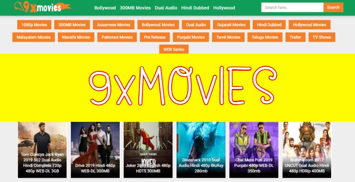 9XMOVIES 2022 Hindi Dubbed Movies Download