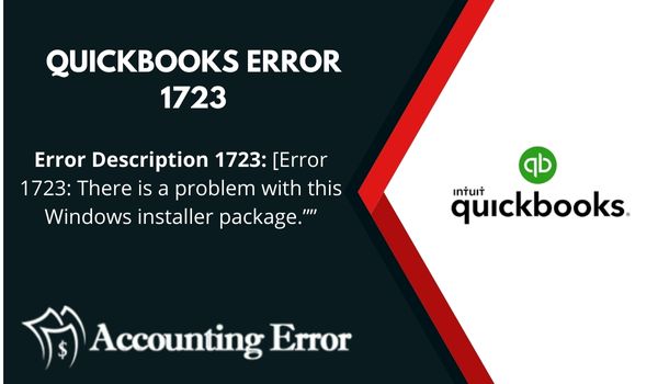 How to Get Rid of Quickbooks Error 1723?