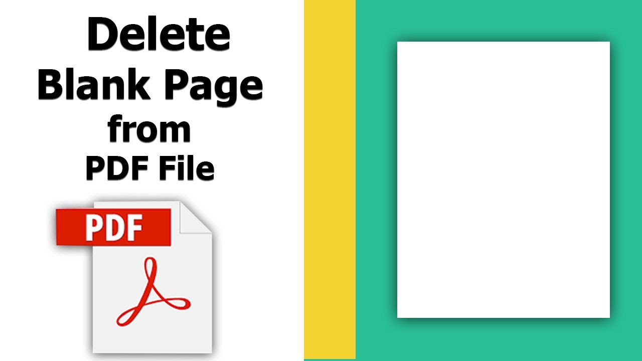 Remove Blank Page From PDF Document for Free Without Losing Information