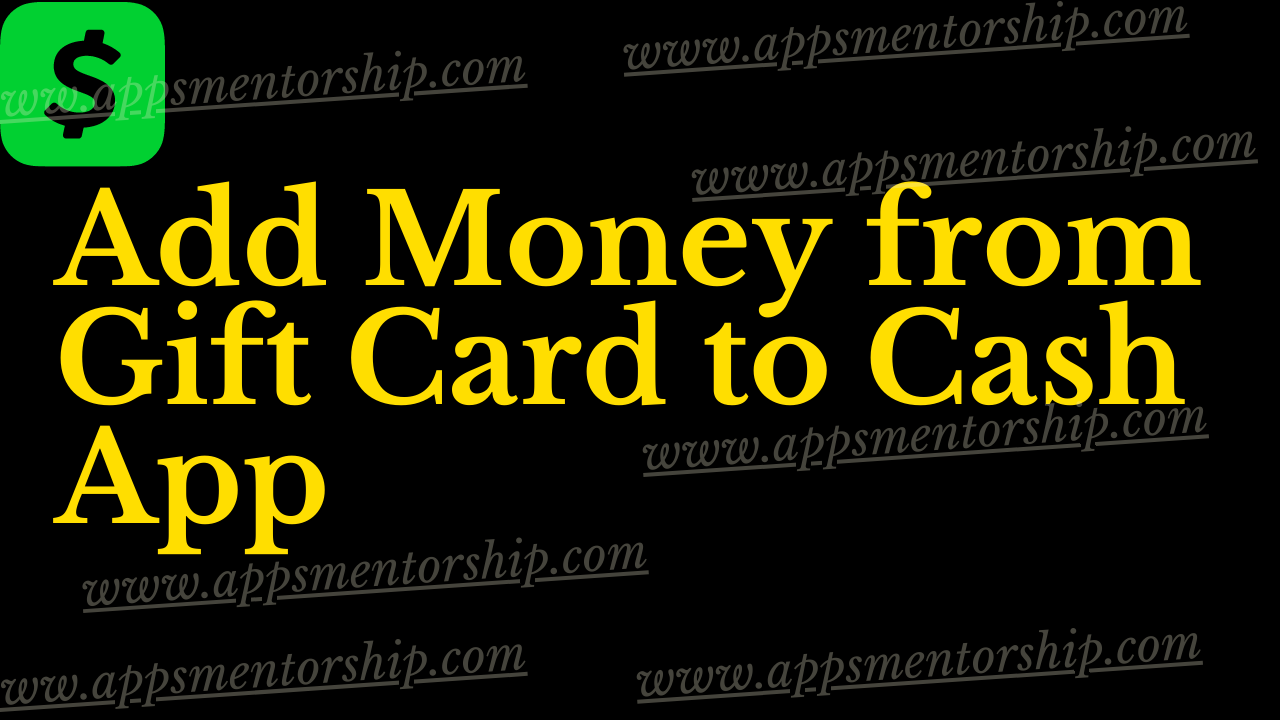 Transfer Money From Gift Card to Cash App - Complete Guide