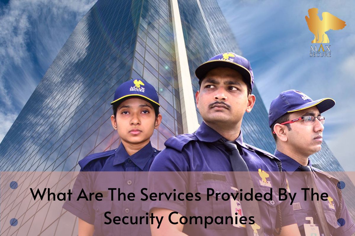What Are the Services Provided by the Security Companies