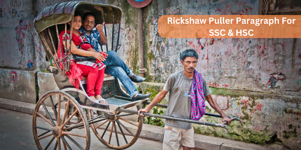 A Rickshaw Puller Paragraph: শহরজীবনের নীরব নায়কের গল�