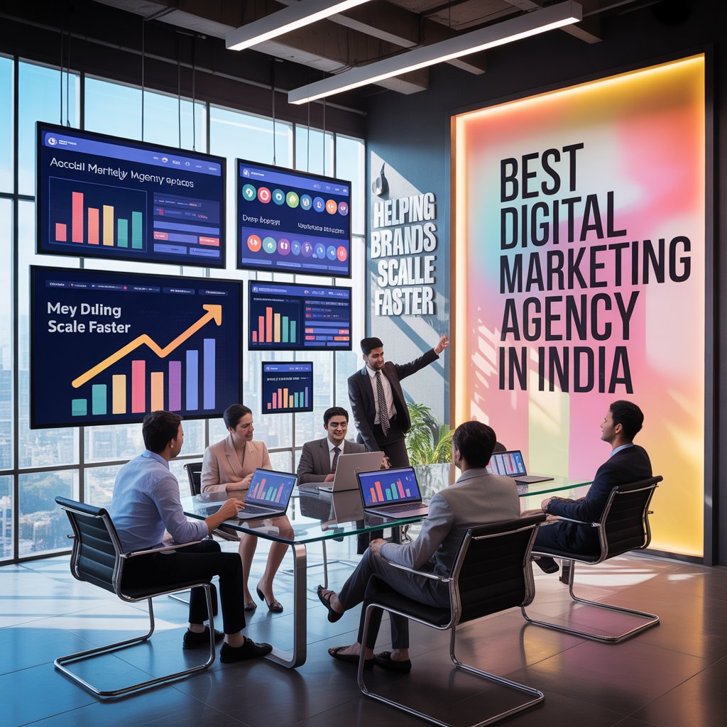 Best Digital Marketing Agency in India Helping Brands Scale Faster