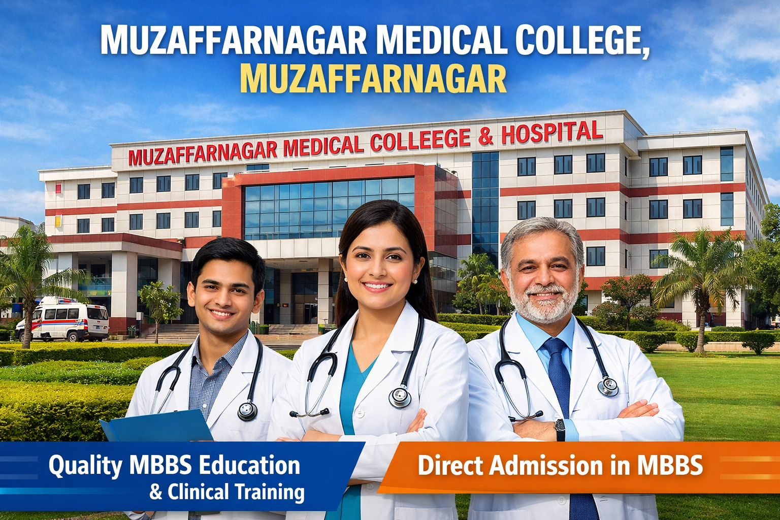 Muzaffarnagar Medical College (MMC), Muzaffarnagar – A Trusted Destination for MBBS Education