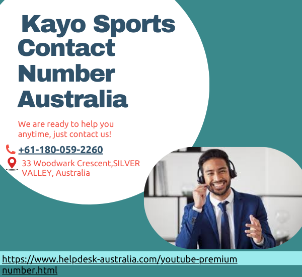 Kayo Sports Contact Number Australia – Fast Technical Support & Help