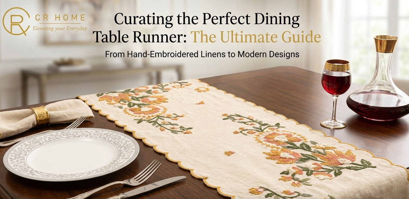 Luxury Dining Table Runners for Elegant Homes | CRHome Luxury