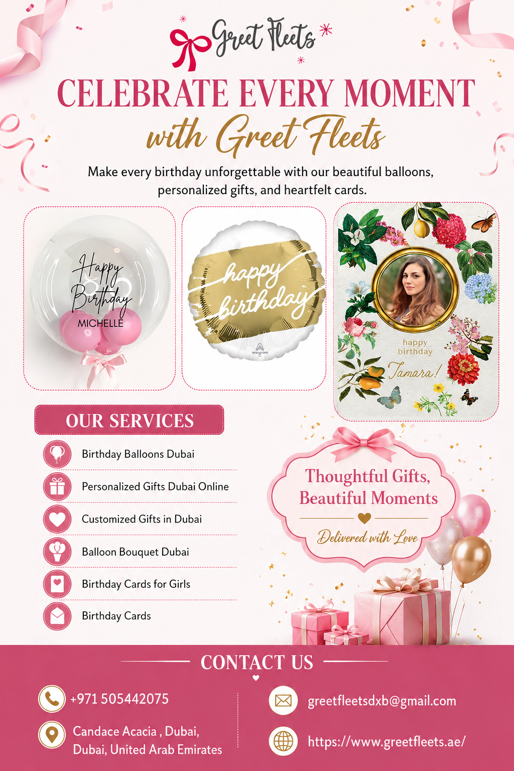 Make Birthday Celebrations More Memorable with Birthday Balloons, Personalized Gifts & Decorations 