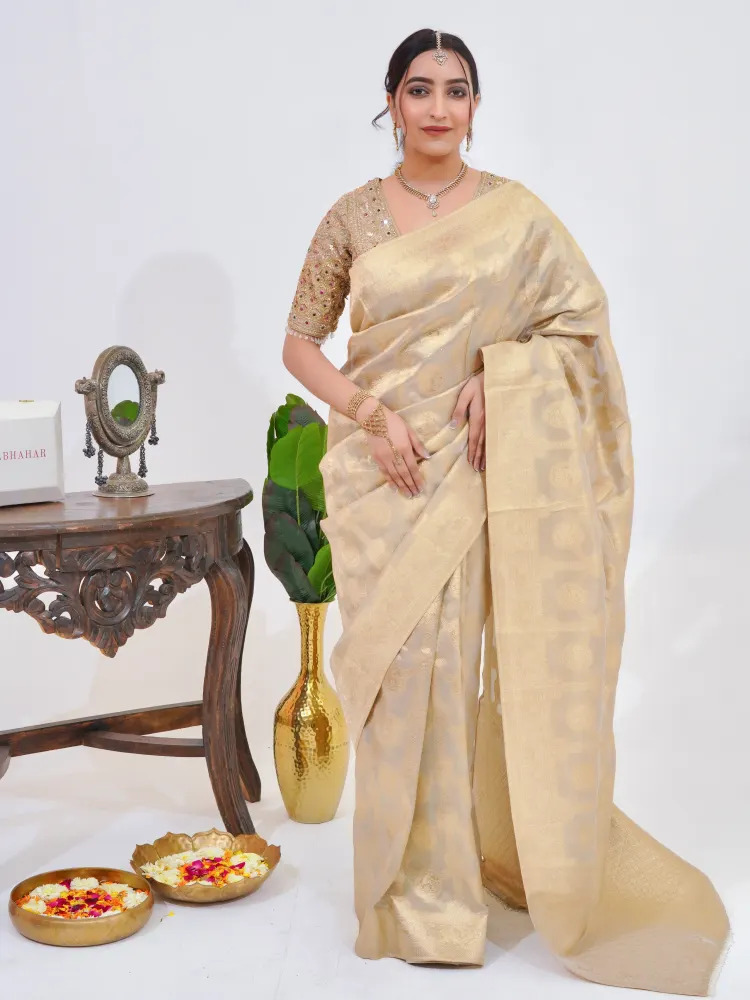 How to Find That One Gold Kundan Banarasi Saree That Actually Lives Up to the Occasion