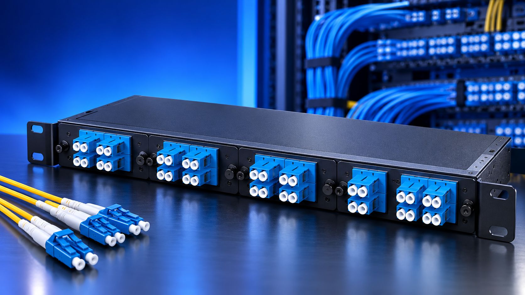 How Can LGX Style Patch Panels Help Organize Fiber Connections in Telecom Networks?