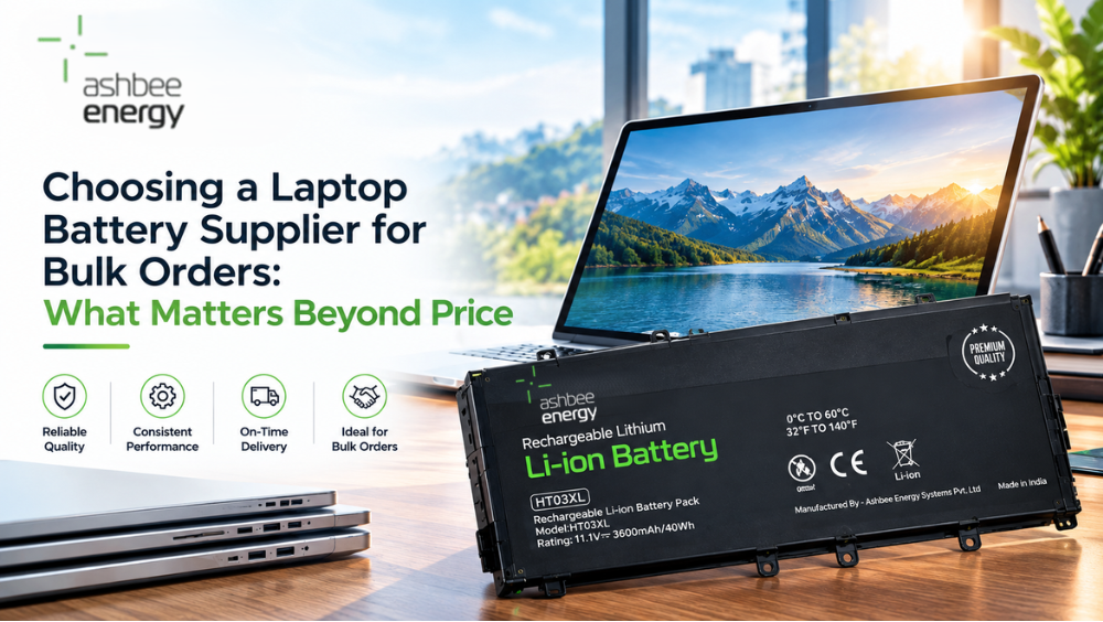 Choosing a Laptop Battery Supplier for Bulk Orders: What Matters Beyond Price